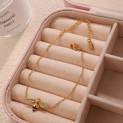 BeeMine Bracelet - Gold Plated