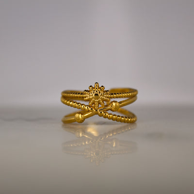 Crownline Ring - Gold Plated