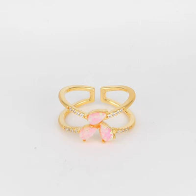 Eden Adjustable Ring - Gold Plated