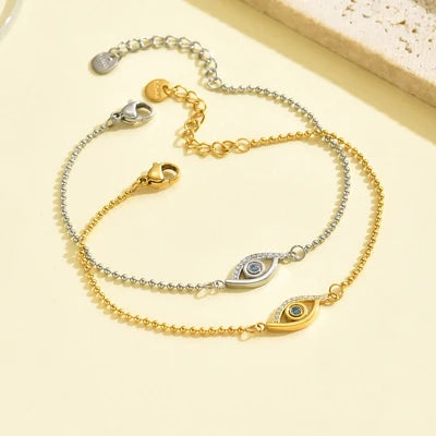 The Eye Edit Bracelet - Gold Plated