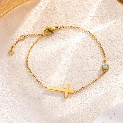 Guiding Light Bracelet - Gold Plated