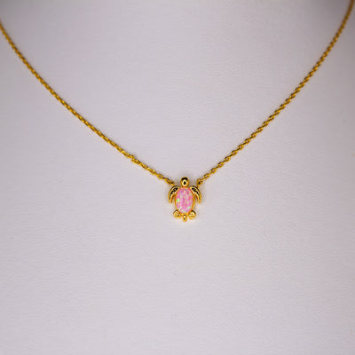 LumiTurtle Necklace - Gold Plated