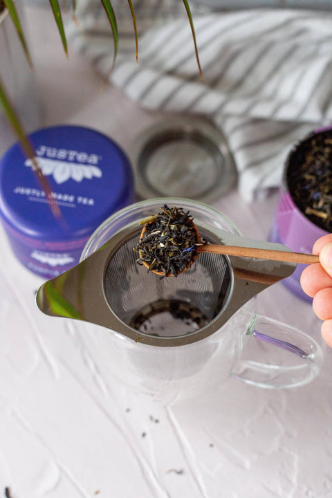 Tea Infuser with Dual-use Coaster Lid - The Local Space