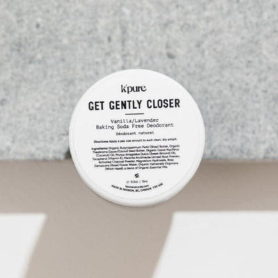 Get Gently Closer | Baking Soda Free Natural Deodorant - The Local Space