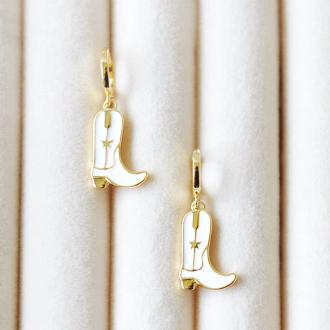 Kataleya Cowboy Boot Necklace  - The Local Space