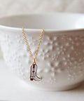 Kataleya Cowboy Boot Necklace  - The Local Space