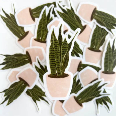 Snake Plant Sticker - The Local Space