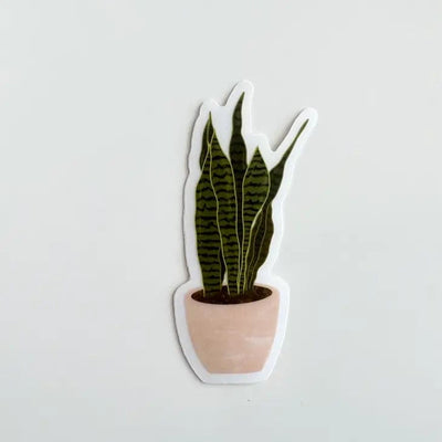 Snake Plant Sticker - The Local Space