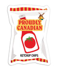 Ketchup Chips | Sticker - The Local Space