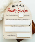 Knotty Design Co. Dear Santa Dry Erase Christmas Sign - The Local Space