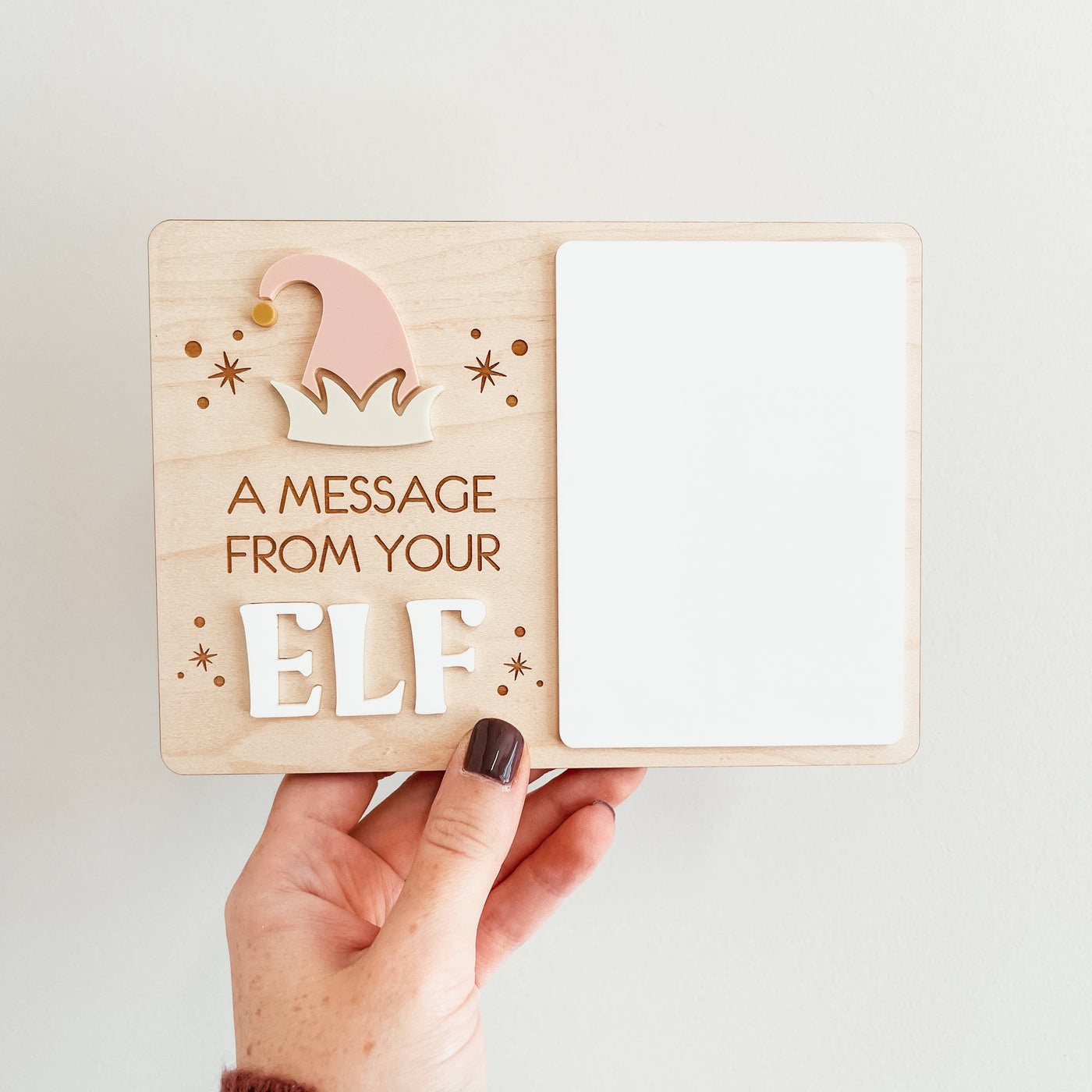 Message From Your Elf Mini Sign (SALE) - The Local Space