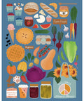 Kourtni Gunn Art Farmers Market Greeting Card - The Local Space