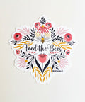 Kourtni Gunn Art Feed the Bees Sticker - The Local Space