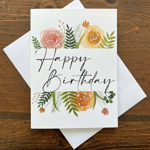 Kourtni Gunn Art Happy Birthday Greeting Card - The Local Space