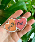 Kourtni Gunn Art Howdy Y'all Sticker - The Local Space