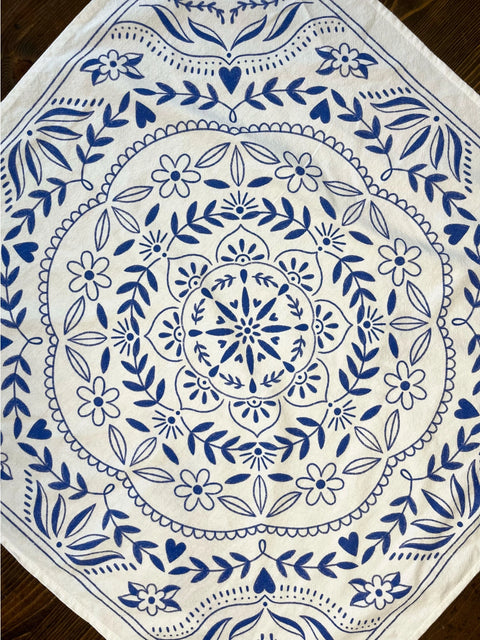 Kourtni Gunn Art Mandala Tea Towel - 100% Cotton