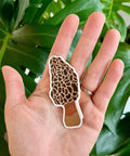 Kourtni Gunn Art Morel Mushroom Sticker - The Local Space