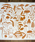Kourtni Gunn Art Mushroom Tea Towel - 100% Cotton - The Local Space