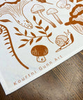 Kourtni Gunn Art Mushroom Tea Towel - 100% Cotton - The Local Space