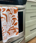 Kourtni Gunn Art Mushroom Tea Towel - 100% Cotton - The Local Space