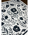 Kourtni Gunn Art Poppy Tea Towel - 100% Cotton - The Local Space