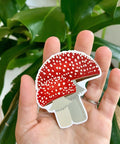 Kourtni Gunn Art Red Mushrooms Sticker - The Local Space