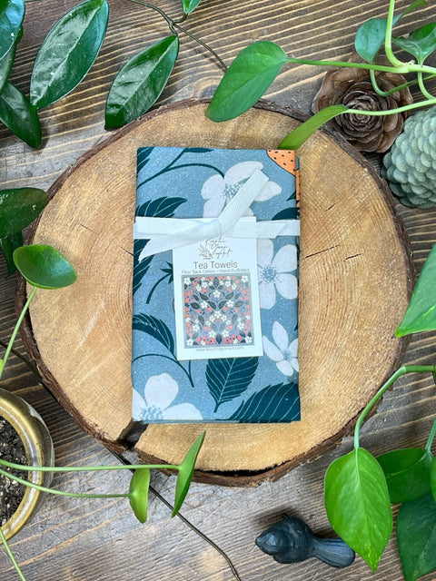 Kourtni Gunn Art Strawberry Fields Tea Towel - 100% Cotton - The Local Space