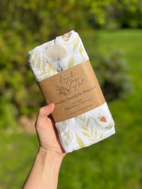 Kourtni Gunn Art Swaddle Blankets - Multiple Designs - The Local Space