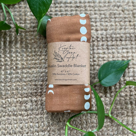 Kourtni Gunn Art Swaddle Blankets - Multiple Designs - The Local Space