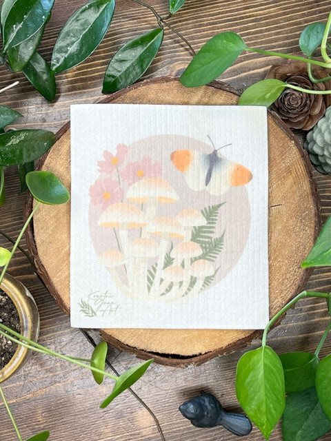 Kourtni Gunn Art Swedish Dishcloths - Eco - friendly Paper Towel Alternative - The Local Space