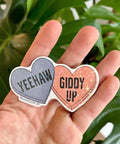 Kourtni Gunn Art Yeehaw, Giddy Up Sticker - The Local Space