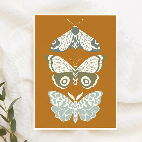 Kourtni Gunn Art Butterfly Greeting Card