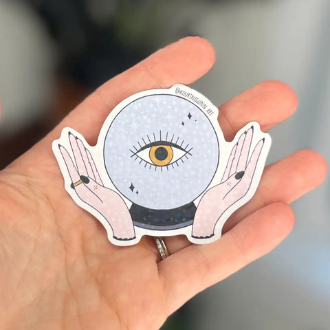 Crystal Ball Sticker