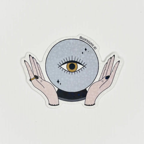 Crystal Ball Sticker