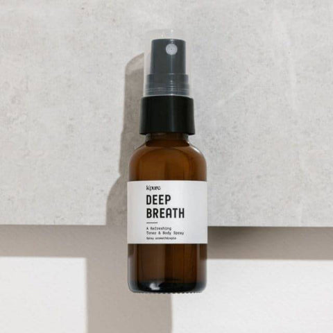 K'Pure Deep Breath Essential Oil Spray – Refreshing Eucalyptus & Mint Face + Body Mist - The Local Space