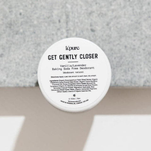 K'Pure Get Gently Closer – Baking Soda Free Natural Deodorant - The Local Space