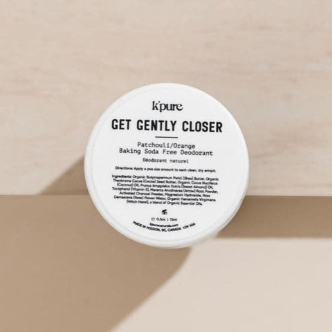 K'Pure Get Gently Closer – Baking Soda Free Natural Deodorant - The Local Space