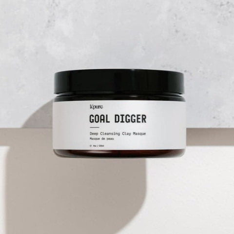 K'Pure Goal Digger Clay Masque – Bentonite Detox Face Mask (4oz) - The Local Space