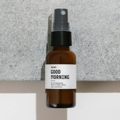 K'Pure Good Morning Essential Oil Spray – Grapefruit & Spearmint Face + Body Mist - The Local Space