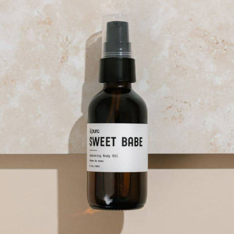 K'Pure Sweet Babe Body Oil – Organic Calendula Baby Oil (60ml) - The Local Space