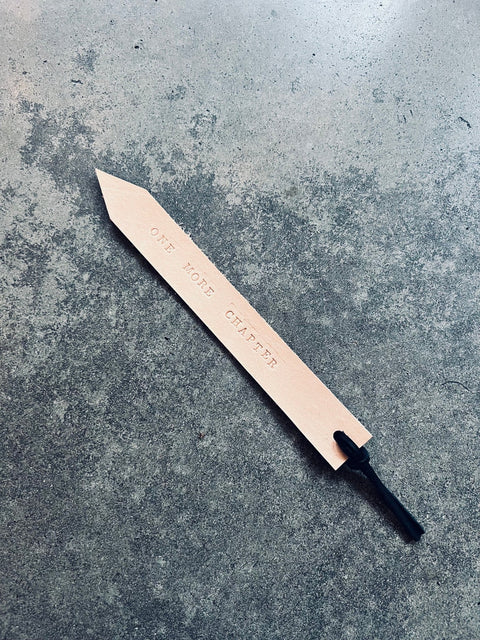 Leather Bookmarks - The Local Space