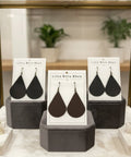 Leather Dangle Earrings - The Local Space