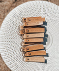 Leather Key Tags - The Local Space