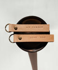 Leather Key Tags - The Local Space