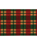 Holiday Plaid Doormat - The Local Space