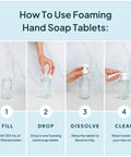Lemon Sage Concentrated Foaming Hand Soap Tablet - The Local Space