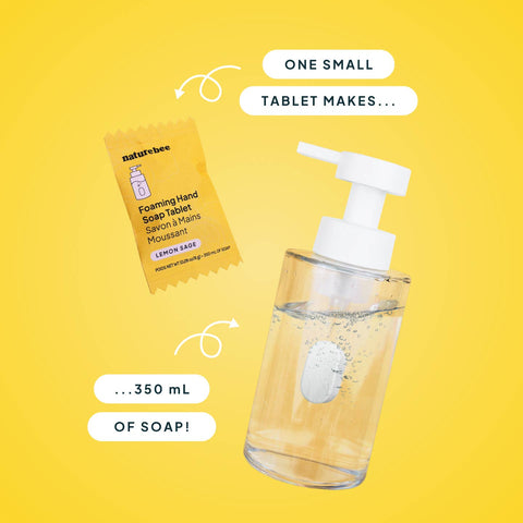 Lemon Sage Concentrated Foaming Hand Soap Tablet - The Local Space