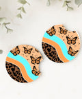 Leopard Butterfly | Car Coasters - The Local Space