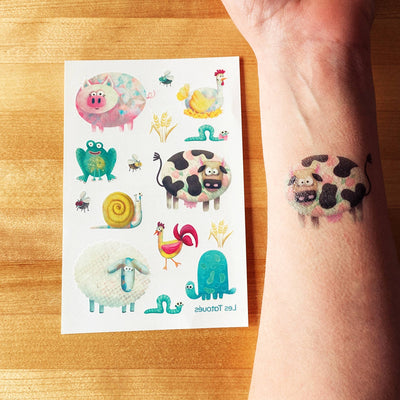 The little farm | Temporary Tattoos - The Local Space