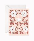 Linden Paper Co. Blush Happy Anniversary Card - The Local Space